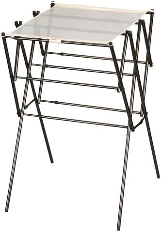 Antique bronze expandable metal drying rack