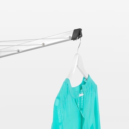 Rotating aluminum outdoor folding drying rack — photo 5