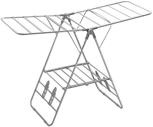 Carbon steel foldable shoe drying rack