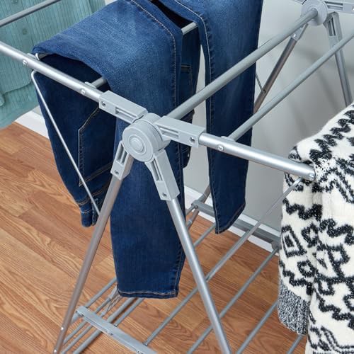 Carbon steel foldable shoe drying rack — photo 4