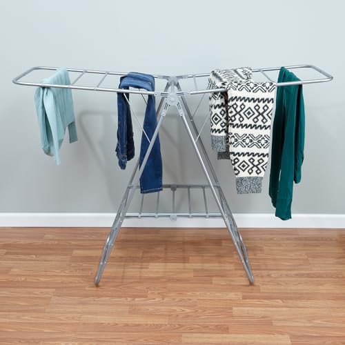 Carbon steel foldable shoe drying rack — photo 5