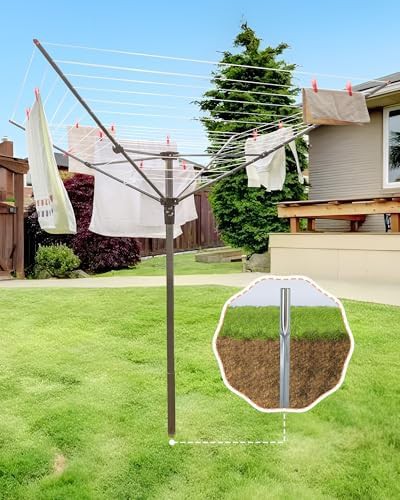 Outdoor umbrella steel rack 164 ft — photo 3
