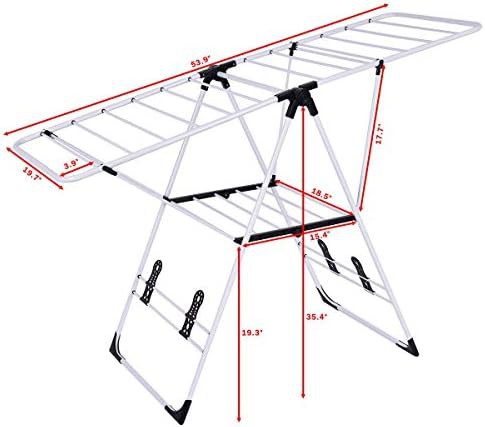 Steel gullwing foldable rack with shoe holder — photo 4