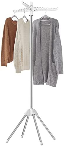 Tripod style three arm rotatable airer