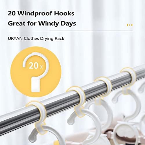 Stainless steel portable rack with windproof hooks — photo 5