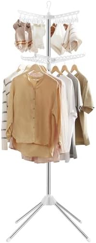 Tall tripod rotatable arm rack