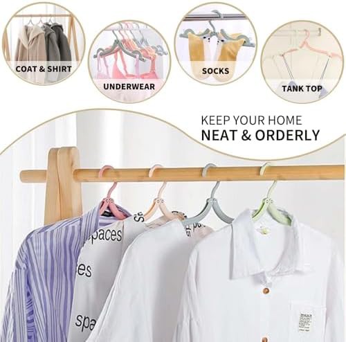 Twenty pack of foldable travel clothes hangers — photo 4