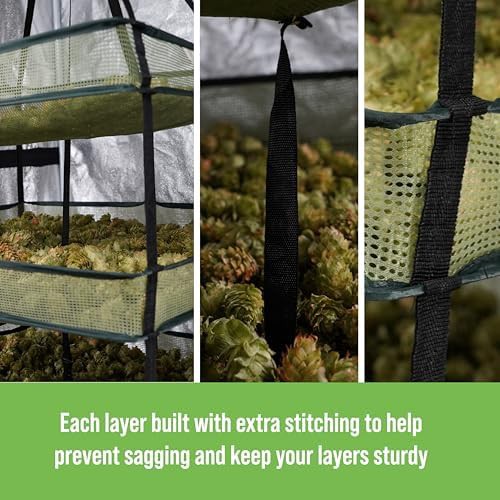 Six layer square mesh herb dryer — photo 5