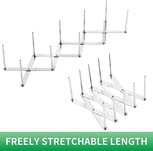 Expandable stainless steel dish drying rack — photo 4