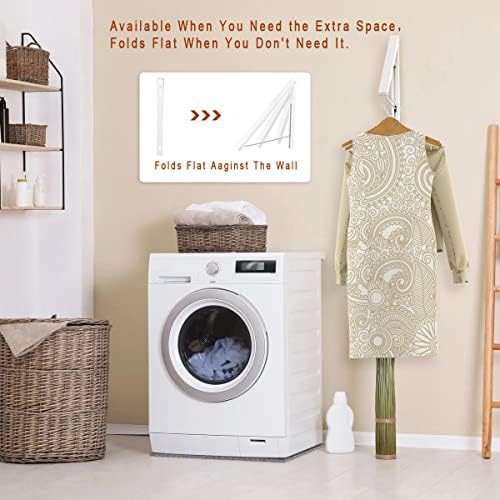 Wall mounted aluminum folding clothes hanger — photo 4