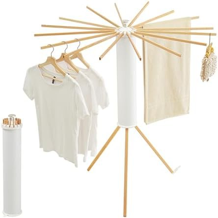 Freestanding foldable laundry clothing stand