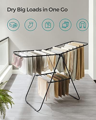 Space saving foldable laundry airer — photo 3