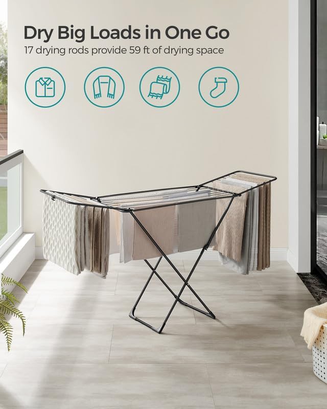 Foldable heavy duty dryer with two gullwings — photo 3