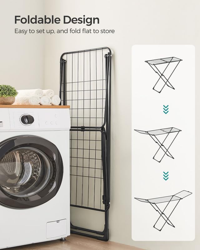 Foldable heavy duty dryer with two gullwings — photo 4