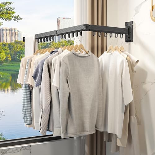 Grey wall rack with loop type hooks — photo 4