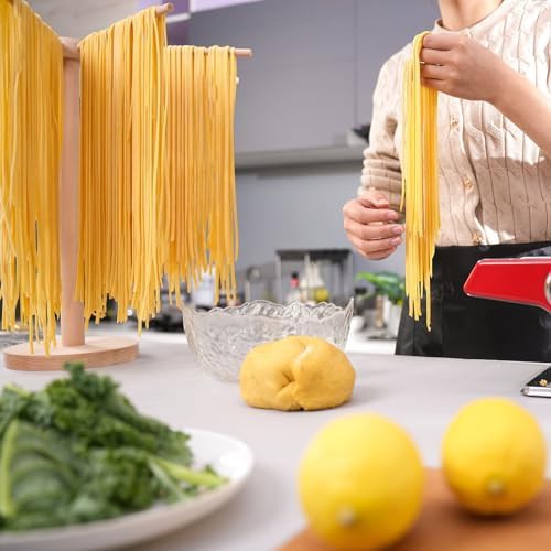 Large wooden collapsible pasta drying stand — photo 4
