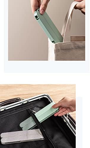 Blue portable folding travel hangers — photo 4