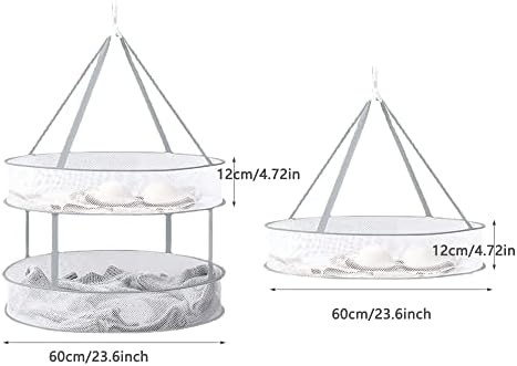 Mesh net hanging dryer for sweaters and lingerie — photo 4