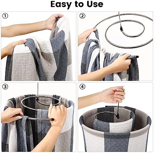 Spiral stainless steel blanket hanger — photo 3