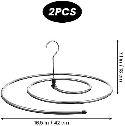 Spiral stainless steel blanket hanger — photo 4