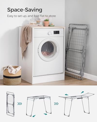 Heavy duty space saving laundry rack — photo 5