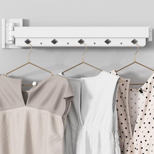 White triple fold wall mounted rack — photo 4