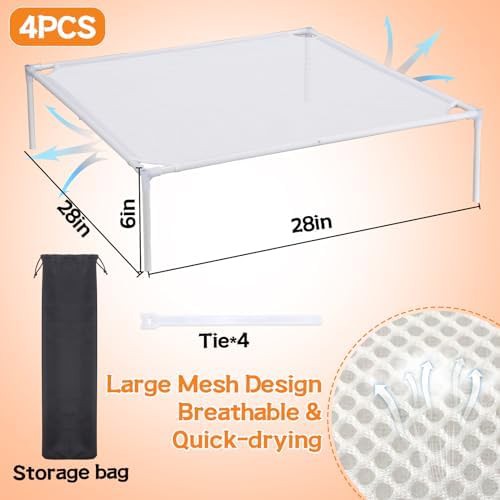 Stackable mesh sweater drying rack 4pk — photo 5