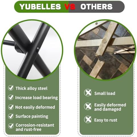 Three tier vertical black folding rack — photo 5