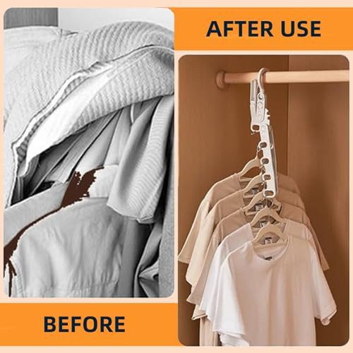 Portable plastic travel hanger set — photo 4