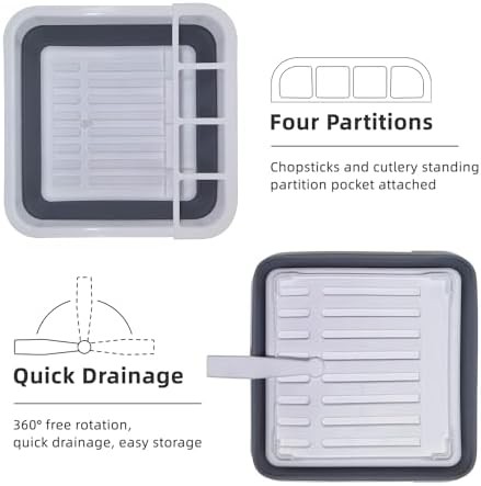 Collapsible dish drainer for RV campers — photo 3