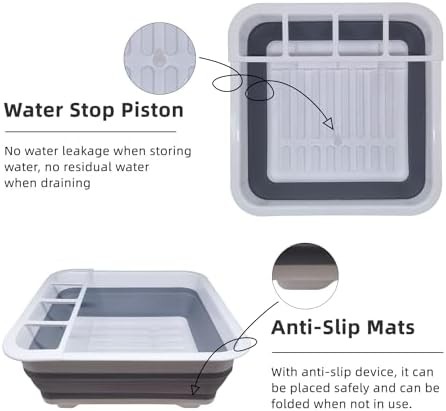 Collapsible dish drainer for RV campers — photo 4
