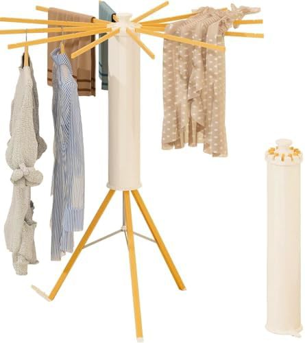 Wooden tripod stand with twelve arms