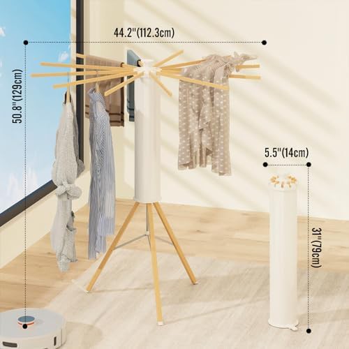 Wooden tripod stand with twelve arms — photo 4