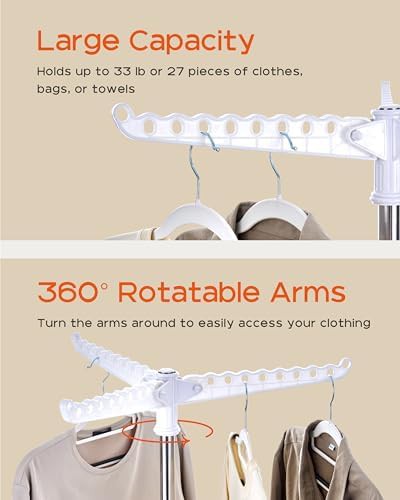 White tripod stainless steel rack — photo 4