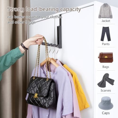 Over the door folding laundry hanger set — photo 3