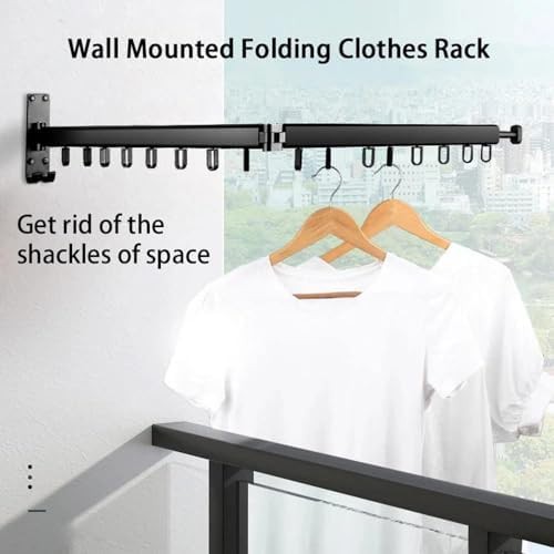 Black three pole wall mounted rack — photo 3