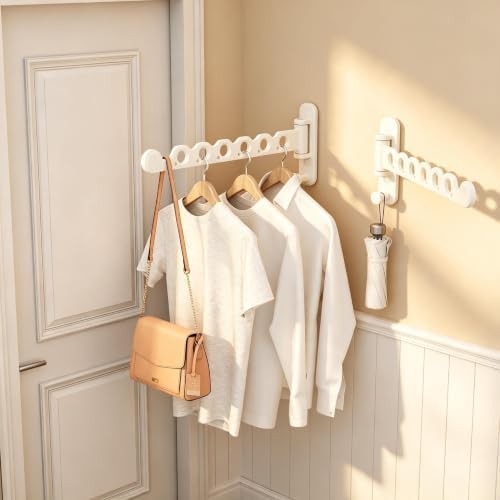 White aluminum heavy duty wall rack — photo 3