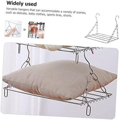 Stainless steel balcony rail shoe rack — photo 4
