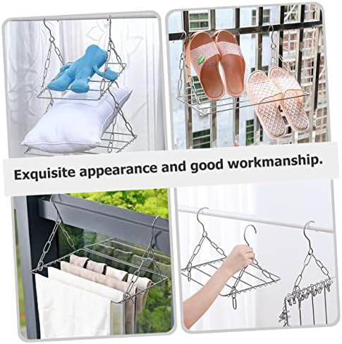Stainless steel balcony rail shoe rack — photo 5