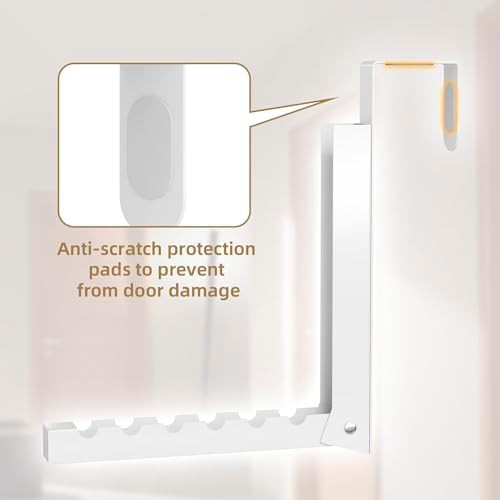 White over the door folding rack two pack — photo 4