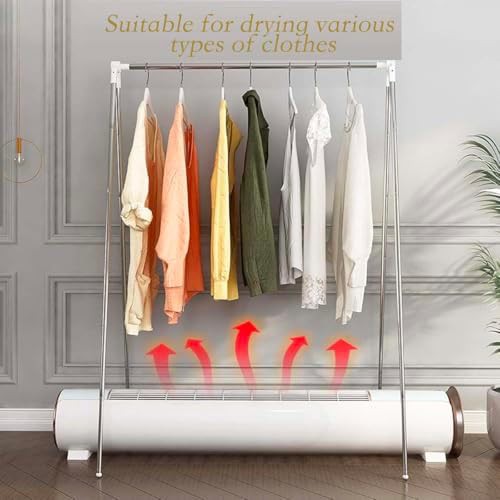 White stainless steel garment rack — photo 5