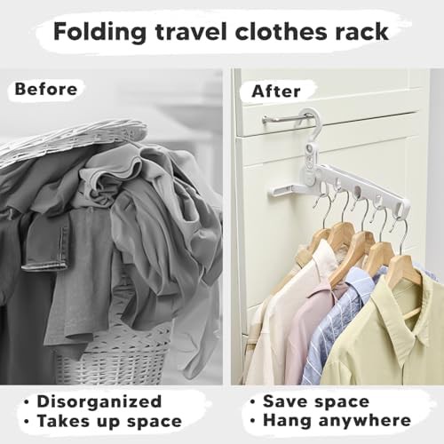 Portable folding travel laundry hook — photo 4