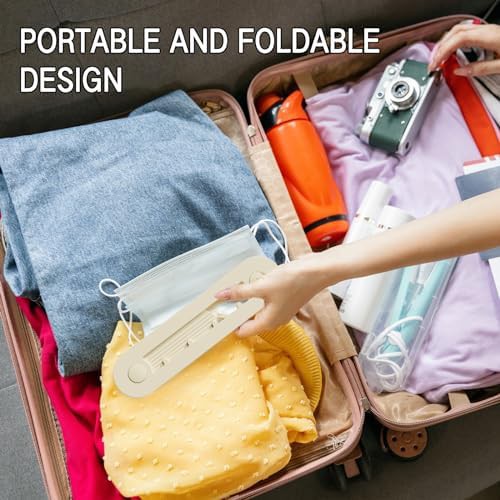 Beige medium portable folding hangers — photo 4