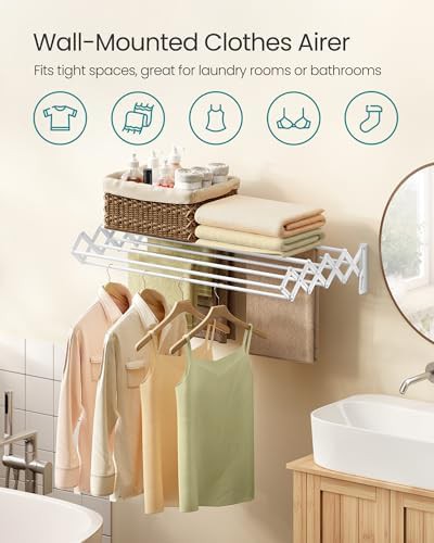 Retractable wall mounted dryer with nine rods — photo 4