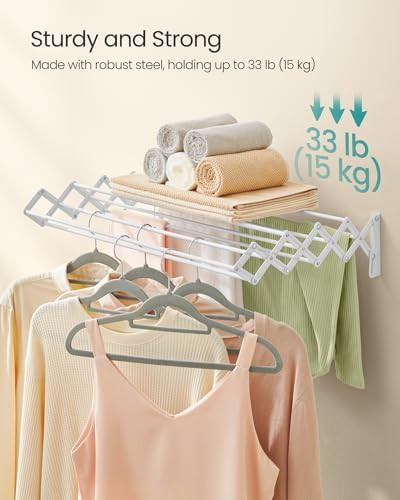 Retractable wall mounted dryer with nine rods — photo 5