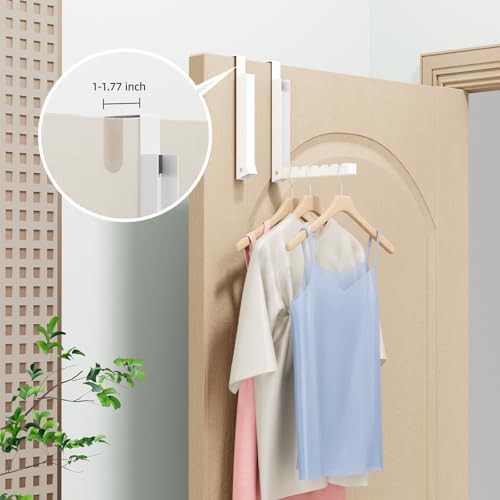 Foldable over the door laundry drying rack — photo 3