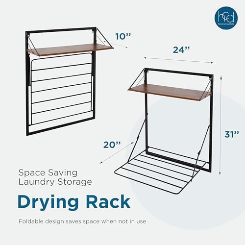 Black and walnut over door rack — photo 4