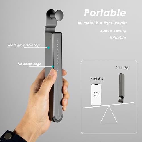 Space grey aluminum over door rack — photo 4