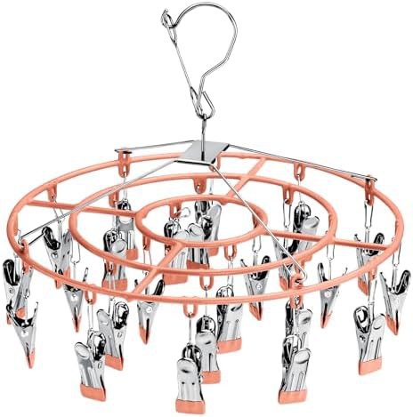 Metal folding clip dryer for delicates