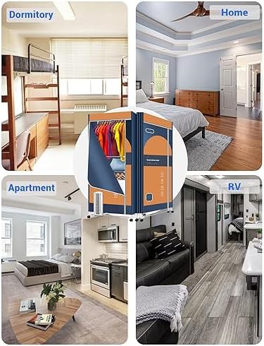Portable three tier electric dryer rack — photo 4
